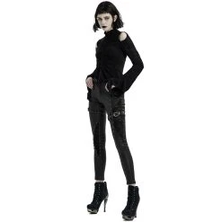 PUNK RAVE Top à Manches Longues 'Isolde' Noir 31 PUNK RAVE Top à Manches Longues 'Isolde' Noir -ALCHEMY GOTHIC shop top a manches longues isolde noir 9