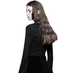 PUNK RAVE Top à Manches Longues 'Witch' Noir 12 PUNK RAVE Top à Manches Longues 'Witch' Noir -ALCHEMY GOTHIC shop top a manches longues witch noir 2