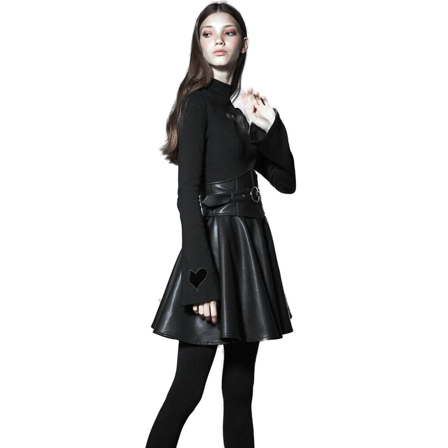 PUNK RAVE Top à Manches Longues 'Witch' Noir 7 PUNK RAVE Top à Manches Longues 'Witch' Noir – Image 5