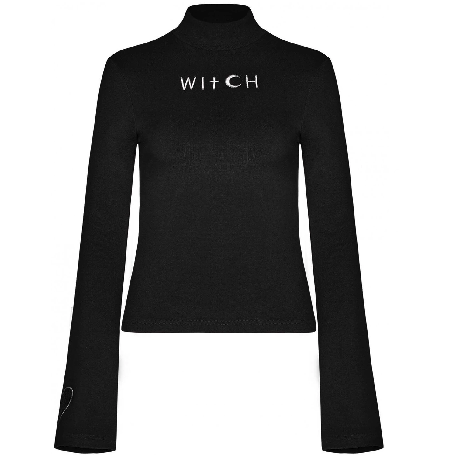 PUNK RAVE Top à Manches Longues 'Witch' Noir 8 PUNK RAVE Top à Manches Longues 'Witch' Noir – Image 6