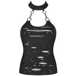 PUNK RAVE Top 'Destruction Unit' Noir 18 PUNK RAVE Top 'Destruction Unit' Noir -ALCHEMY GOTHIC shop top destruction unit noir 5