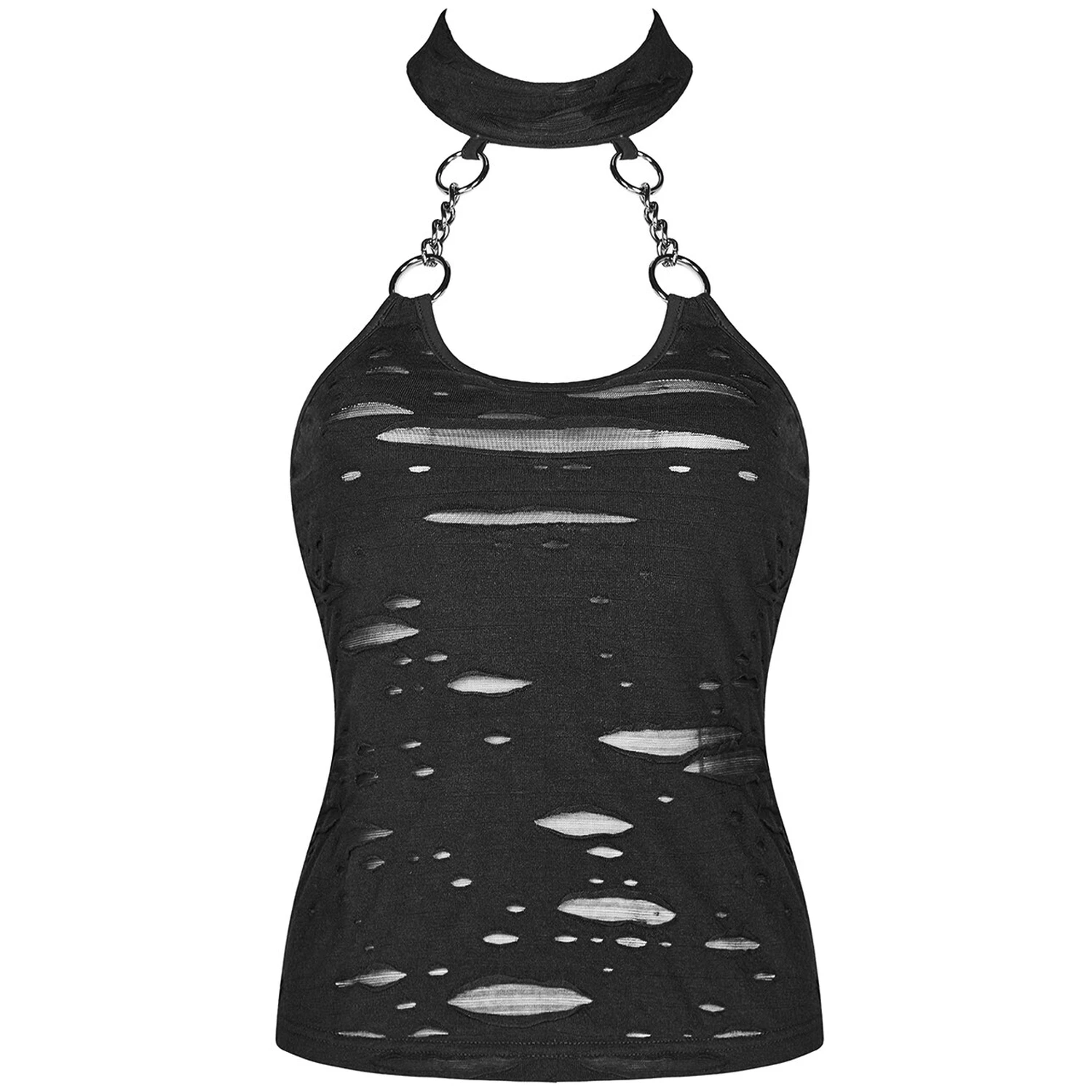 PUNK RAVE Top 'Destruction Unit' Noir 8 PUNK RAVE Top 'Destruction Unit' Noir – Image 6