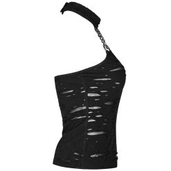 PUNK RAVE Top 'Destruction Unit' Noir 20 PUNK RAVE Top 'Destruction Unit' Noir -ALCHEMY GOTHIC shop top destruction unit noir 7