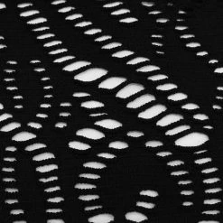 DEVIL FASHION Top 'Punk Hollow Out' Noir à Manches Longues -ALCHEMY GOTHIC shop top punk hollow out noir a manches longues 11