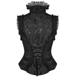 Pyon Pyon Top Sans Manches 'Adelaide' Noir 21 Pyon Pyon Top Sans Manches 'Adelaide' Noir -ALCHEMY GOTHIC shop top sans manches adelaide noir 7