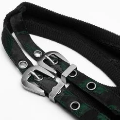 PUNK RAVE Top Sans Manches 'Poison' En Jacquart Vert Et Noir 26 PUNK RAVE Top Sans Manches 'Poison' En Jacquart Vert Et Noir -ALCHEMY GOTHIC shop top sans manches poison en jacquart vert et noir 11