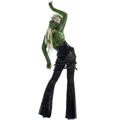 PUNK RAVE Top 'Serpentine' Vert Fluorescent -ALCHEMY GOTHIC shop top serpentine vert fluorescent 7