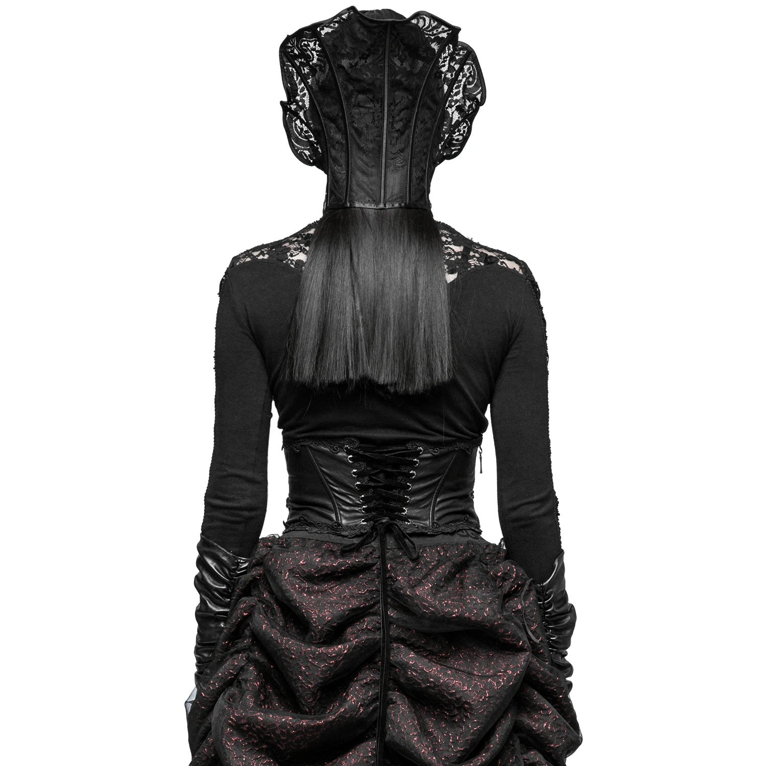 PUNK RAVE Tour De Cou 'Médicis' En Dentelle Noire 5 PUNK RAVE Tour De Cou 'Médicis' En Dentelle Noire – Image 3