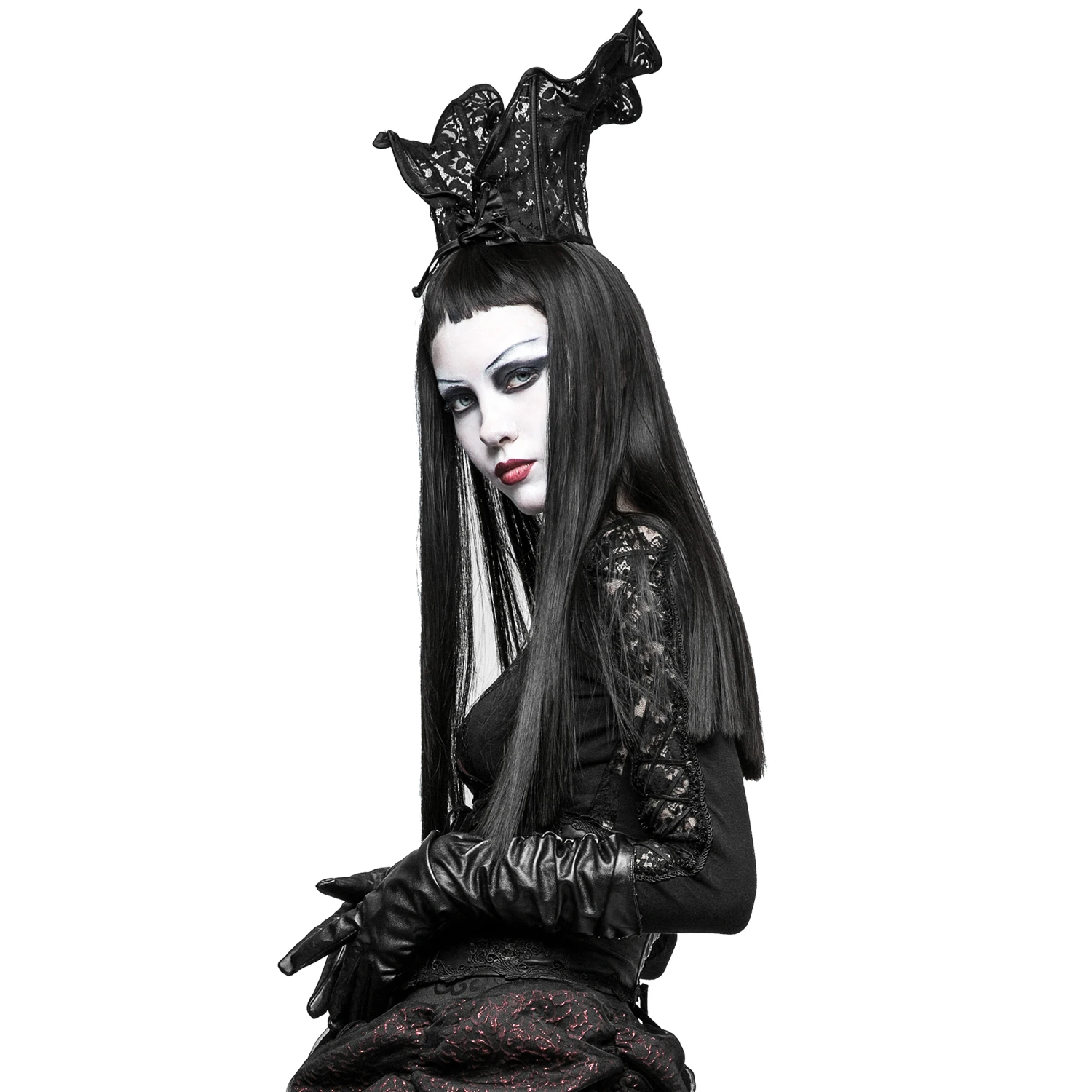 PUNK RAVE Tour De Cou 'Médicis' En Dentelle Noire 7 PUNK RAVE Tour De Cou 'Médicis' En Dentelle Noire – Image 5