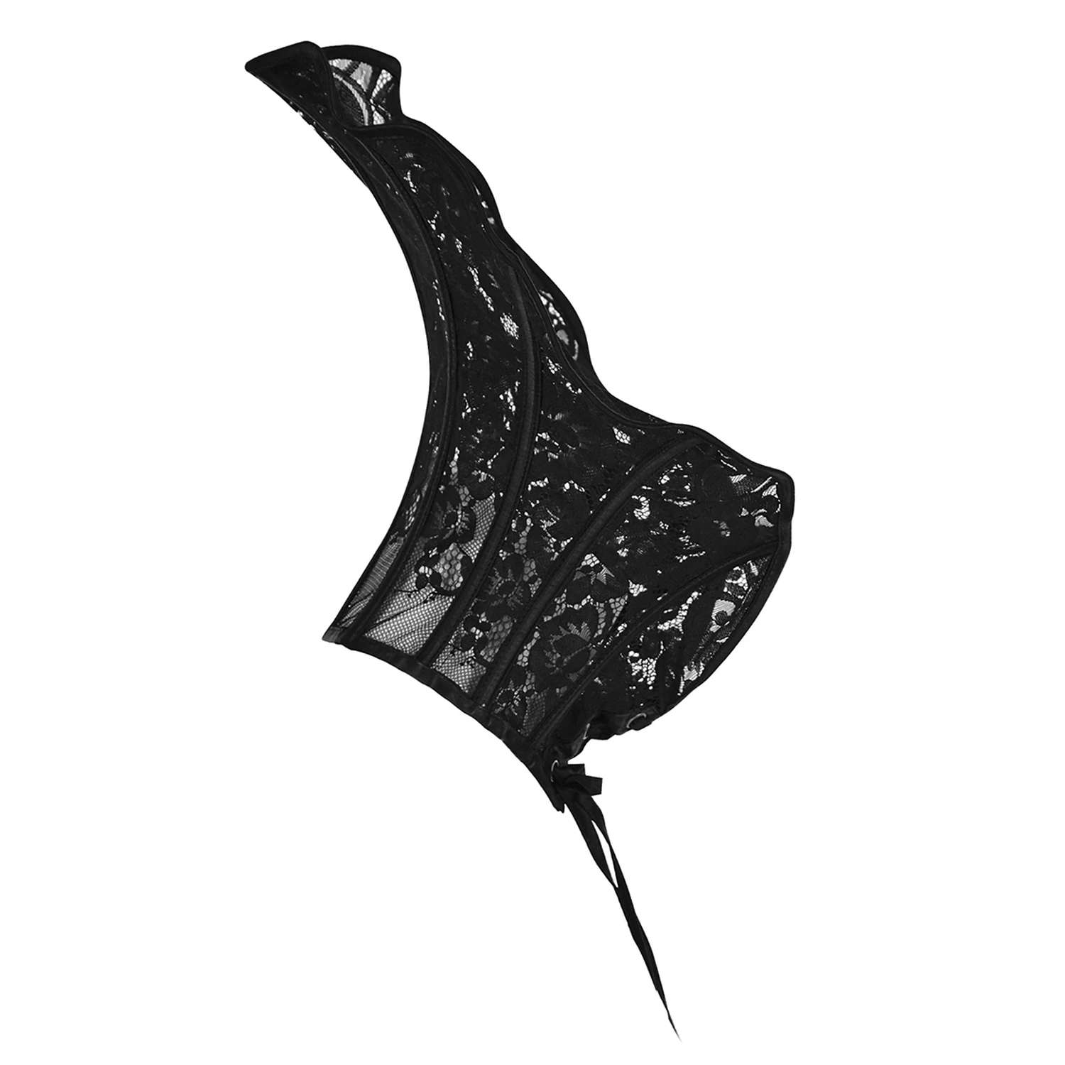 PUNK RAVE Tour De Cou 'Médicis' En Dentelle Noire 10 PUNK RAVE Tour De Cou 'Médicis' En Dentelle Noire – Image 8