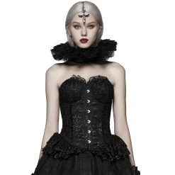 PUNK RAVE Tour De Cou 'Victoria' En Dentelle Noire 16 PUNK RAVE Tour De Cou 'Victoria' En Dentelle Noire -ALCHEMY GOTHIC shop tour de cou victoria en dentelle noire 4