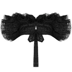 PUNK RAVE Tour De Cou 'Victoria' En Dentelle Noire 18 PUNK RAVE Tour De Cou 'Victoria' En Dentelle Noire -ALCHEMY GOTHIC shop tour de cou victoria en dentelle noire 6