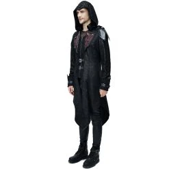 DEVIL FASHION Veste à Capuche 'Assassins Creed' Noire -ALCHEMY GOTHIC shop veste a capuche assassins creed noire 3
