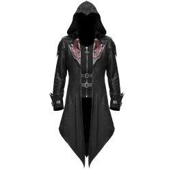 DEVIL FASHION Veste à Capuche 'Assassins Creed' Noire -ALCHEMY GOTHIC shop veste a capuche assassins creed noire 6