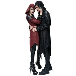 DEVIL FASHION Veste à Capuche 'Assassins Creed' Noire -ALCHEMY GOTHIC shop veste a capuche assassins creed noire 8