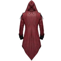 DEVIL FASHION Veste à Capuche 'Assassins Creed' Rouge -ALCHEMY GOTHIC shop veste a capuche assassins creed rouge 10