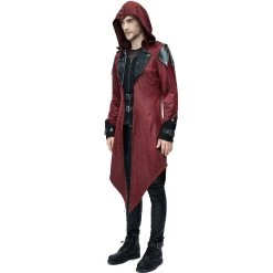 DEVIL FASHION Veste à Capuche 'Assassins Creed' Rouge -ALCHEMY GOTHIC shop veste a capuche assassins creed rouge 3