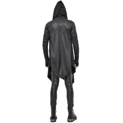 DEVIL FASHION Veste à Capuche 'Cyber Game' Noire -ALCHEMY GOTHIC shop veste a capuche cyber game noire 5