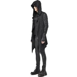 DEVIL FASHION Veste à Capuche 'Cyber Game' Noire -ALCHEMY GOTHIC shop veste a capuche cyber game noire 7