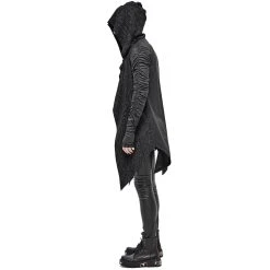 DEVIL FASHION Veste à Capuche 'Cyber Game' Noire -ALCHEMY GOTHIC shop veste a capuche cyber game noire 8