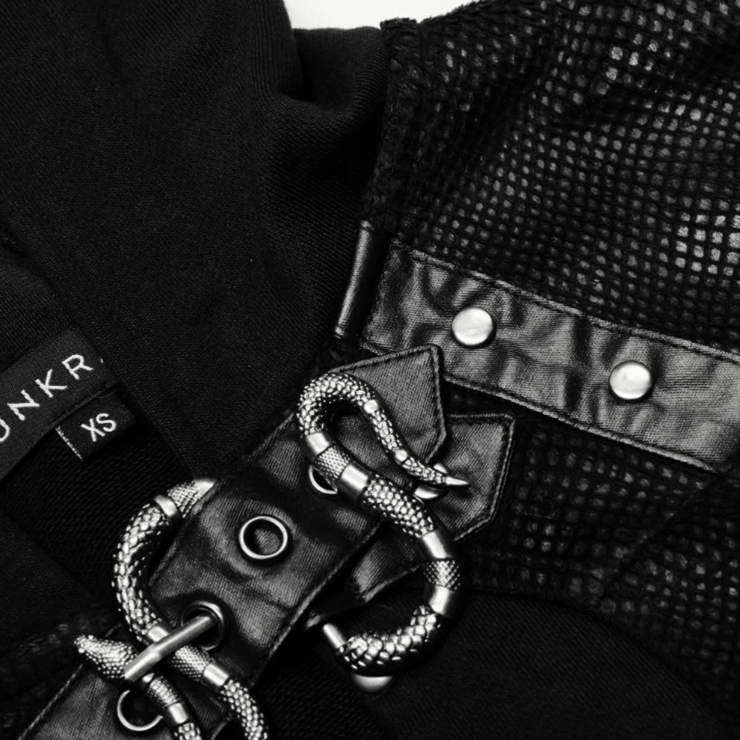 PUNK RAVE Veste Boléro 'Dark Doll' Noire 16 PUNK RAVE Veste Boléro 'Dark Doll' Noire – Image 14