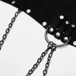 PUNK RAVE Veste Boléro 'Dark Doll' Noire 33 PUNK RAVE Veste Boléro 'Dark Doll' Noire -ALCHEMY GOTHIC shop veste bolero dark doll noire 14