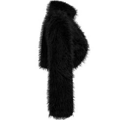 PUNK RAVE Veste 'Cassiopee' En Fausse Fourrure Noire 23 PUNK RAVE Veste 'Cassiopee' En Fausse Fourrure Noire -ALCHEMY GOTHIC shop veste cassiopee en fausse fourrure noire 8