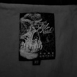 PUNK RAVE Veste 'Cthulhu' En Fausse Fourrure Noire -ALCHEMY GOTHIC shop veste cthulhu en fausse fourrure noire 10