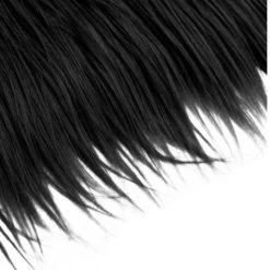 PUNK RAVE Veste 'Cthulhu' En Fausse Fourrure Noire -ALCHEMY GOTHIC shop veste cthulhu en fausse fourrure noire 8