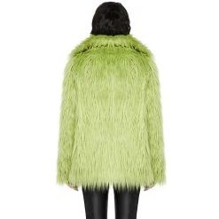 PUNK RAVE Veste 'Cthulhu' En Fausse Fourrure Verte 18 PUNK RAVE Veste 'Cthulhu' En Fausse Fourrure Verte -ALCHEMY GOTHIC shop veste cthulhu en fausse fourrure verte 2
