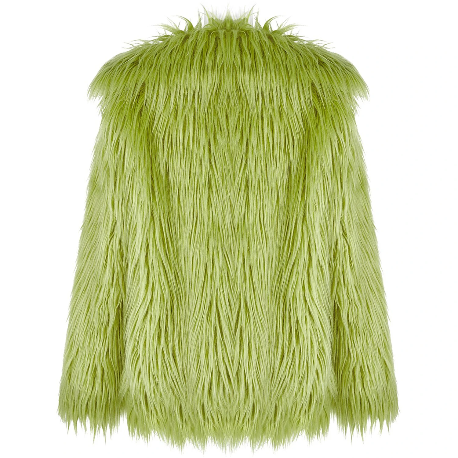 PUNK RAVE Veste 'Cthulhu' En Fausse Fourrure Verte 12 PUNK RAVE Veste 'Cthulhu' En Fausse Fourrure Verte – Image 10