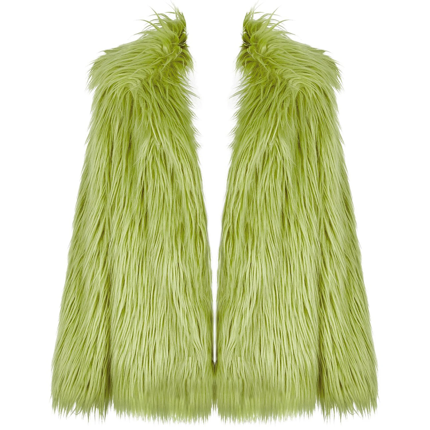 PUNK RAVE Veste 'Cthulhu' En Fausse Fourrure Verte 3 PUNK RAVE Veste 'Cthulhu' En Fausse Fourrure Verte