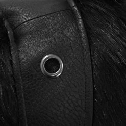 DEVIL FASHION Veste D'Hiver à Capuche 'Soldier' Noire -ALCHEMY GOTHIC shop veste d hiver a capuche soldier noire 19