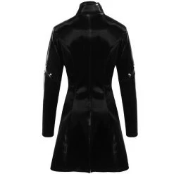 DEVIL FASHION Veste 'Draven' En Simili Cuir Noir -ALCHEMY GOTHIC shop veste draven en simili cuir noir 11