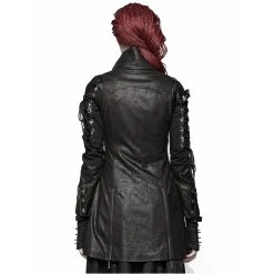 PUNK RAVE Veste Femme 'Poisonblack' Noire -ALCHEMY GOTHIC shop veste femme poisonblack noire 2