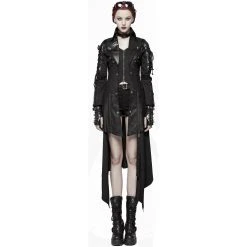 PUNK RAVE Veste Femme 'Poisonblack' Noire -ALCHEMY GOTHIC shop veste femme poisonblack noire 8