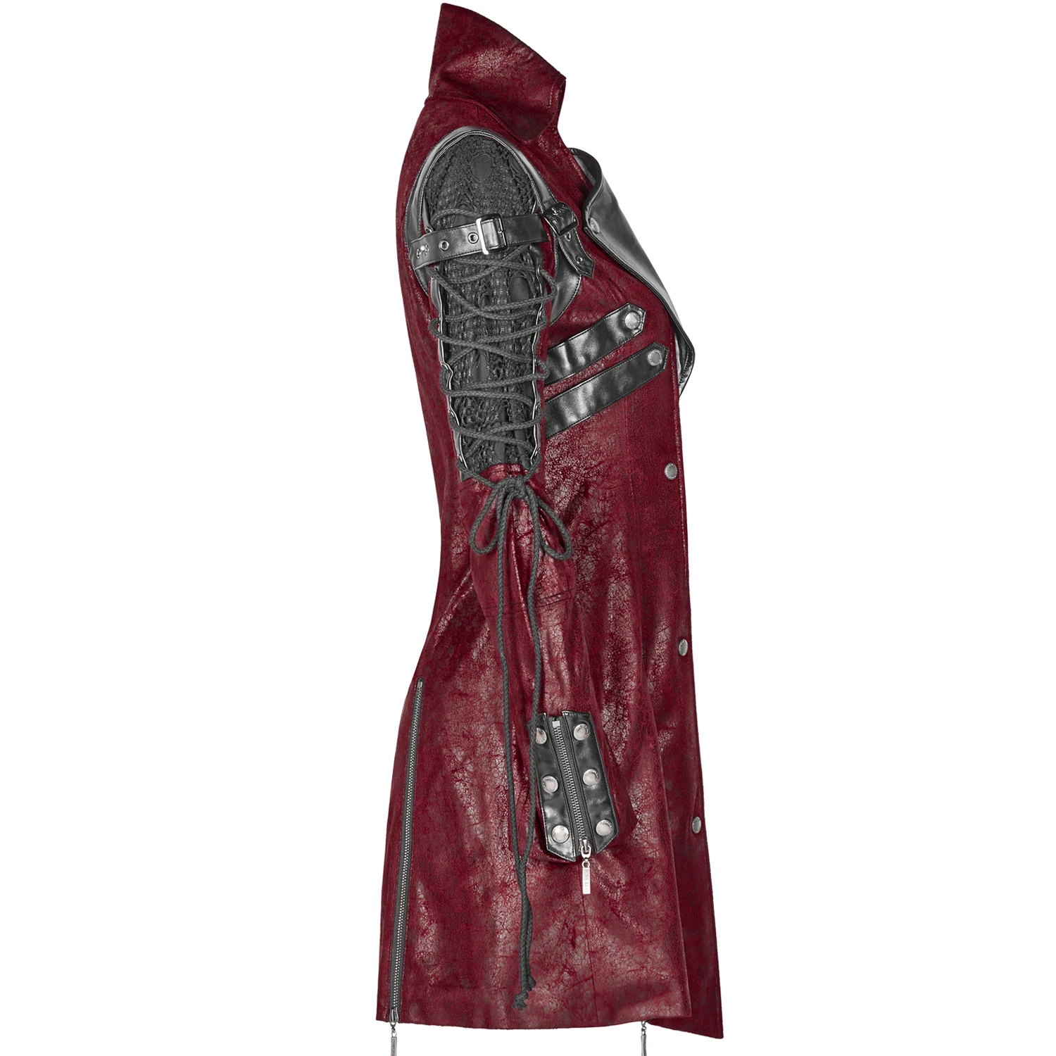 PUNK RAVE Veste Femme 'Poisonblack' Rouge 15 PUNK RAVE Veste Femme 'Poisonblack' Rouge – Image 14