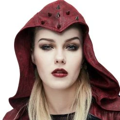 DEVIL FASHION Veste Femmes à Capuche 'Assasins Creed' Rouge -ALCHEMY GOTHIC shop veste femmes a capuche assasins creed rouge 10