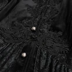 DEVIL FASHION Veste Femmes à Capuche 'Elegant Lace' Noire -ALCHEMY GOTHIC shop veste femmes a capuche elegant lace noire 18