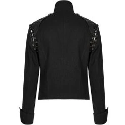 PUNK RAVE Veste-Gilet 2 En 1 'The Smog' Noire 33 PUNK RAVE Veste-Gilet 2 En 1 'The Smog' Noire -ALCHEMY GOTHIC shop veste gilet 2 en 1 the smog noire 11