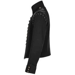 PUNK RAVE Veste-Gilet 2 En 1 'The Smog' Noire 34 PUNK RAVE Veste-Gilet 2 En 1 'The Smog' Noire -ALCHEMY GOTHIC shop veste gilet 2 en 1 the smog noire 12