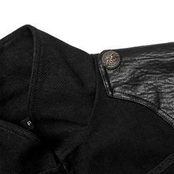 PUNK RAVE Veste-Gilet 2 En 1 'The Smog' Noire 37 PUNK RAVE Veste-Gilet 2 En 1 'The Smog' Noire -ALCHEMY GOTHIC shop veste gilet 2 en 1 the smog noire 15