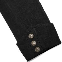 PUNK RAVE Veste-Gilet 2 En 1 'The Smog' Noire 40 PUNK RAVE Veste-Gilet 2 En 1 'The Smog' Noire -ALCHEMY GOTHIC shop veste gilet 2 en 1 the smog noire 18