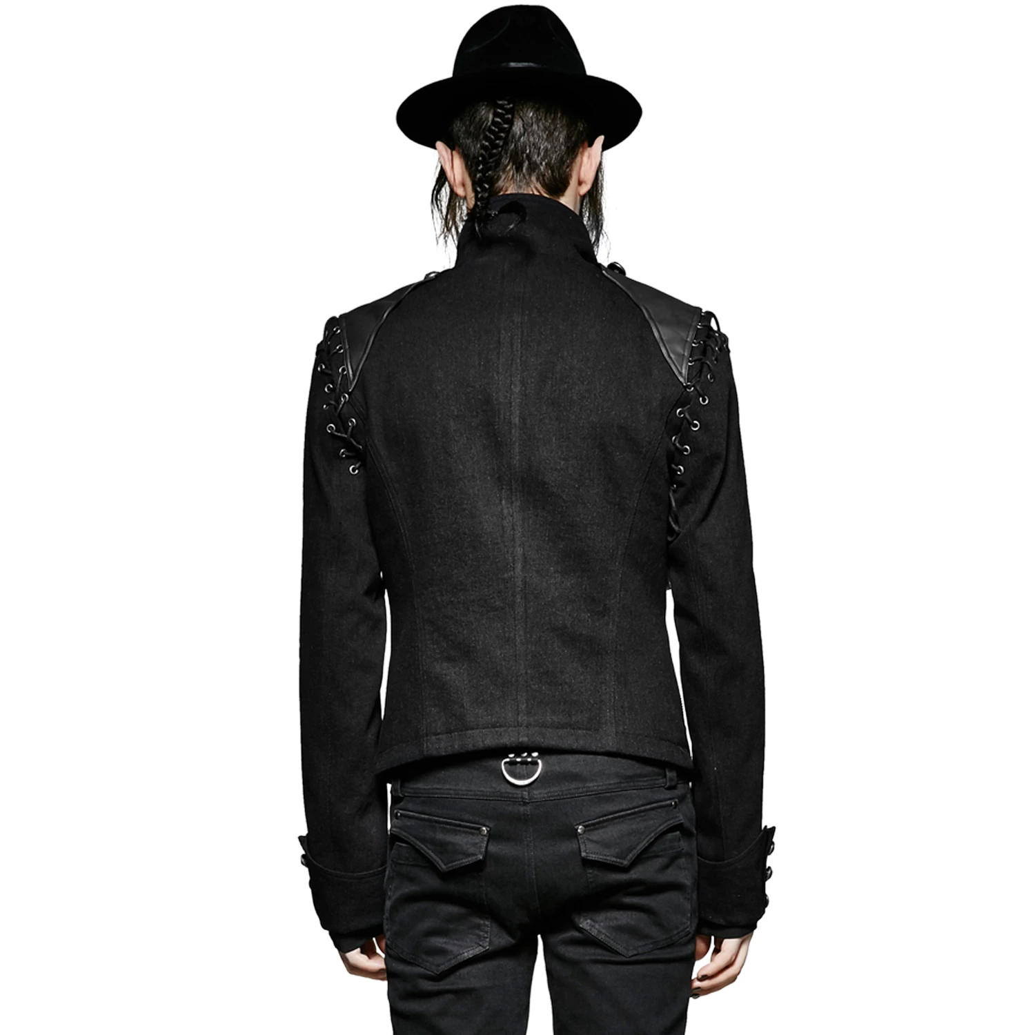 PUNK RAVE Veste-Gilet 2 En 1 'The Smog' Noire 5 PUNK RAVE Veste-Gilet 2 En 1 'The Smog' Noire – Image 3