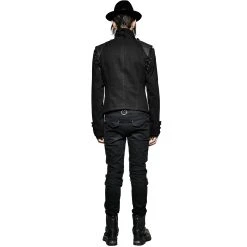 PUNK RAVE Veste-Gilet 2 En 1 'The Smog' Noire 30 PUNK RAVE Veste-Gilet 2 En 1 'The Smog' Noire -ALCHEMY GOTHIC shop veste gilet 2 en 1 the smog noire 8