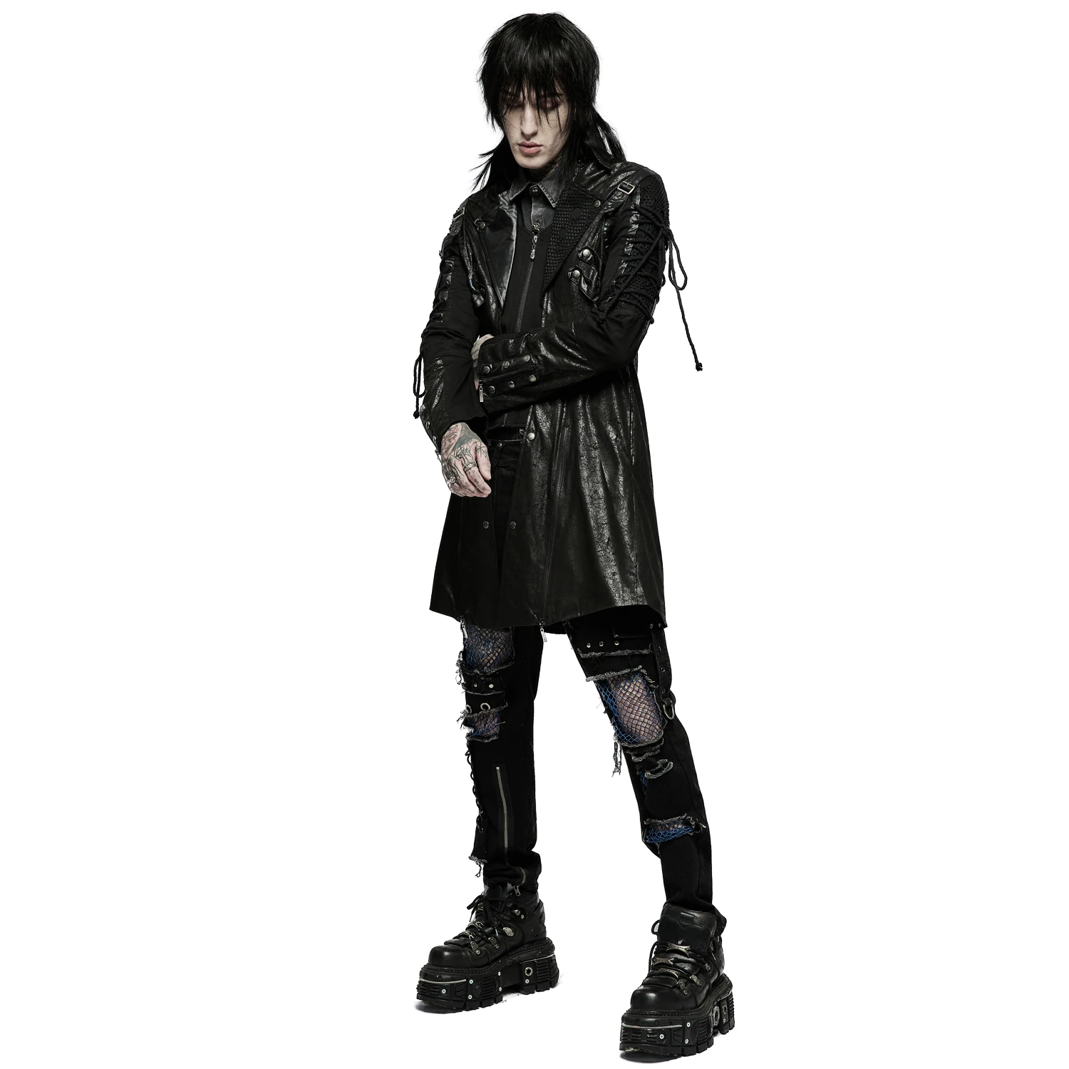 PUNK RAVE Veste Homme 'Poisonblack' Noire 7 PUNK RAVE Veste Homme 'Poisonblack' Noire – Image 5