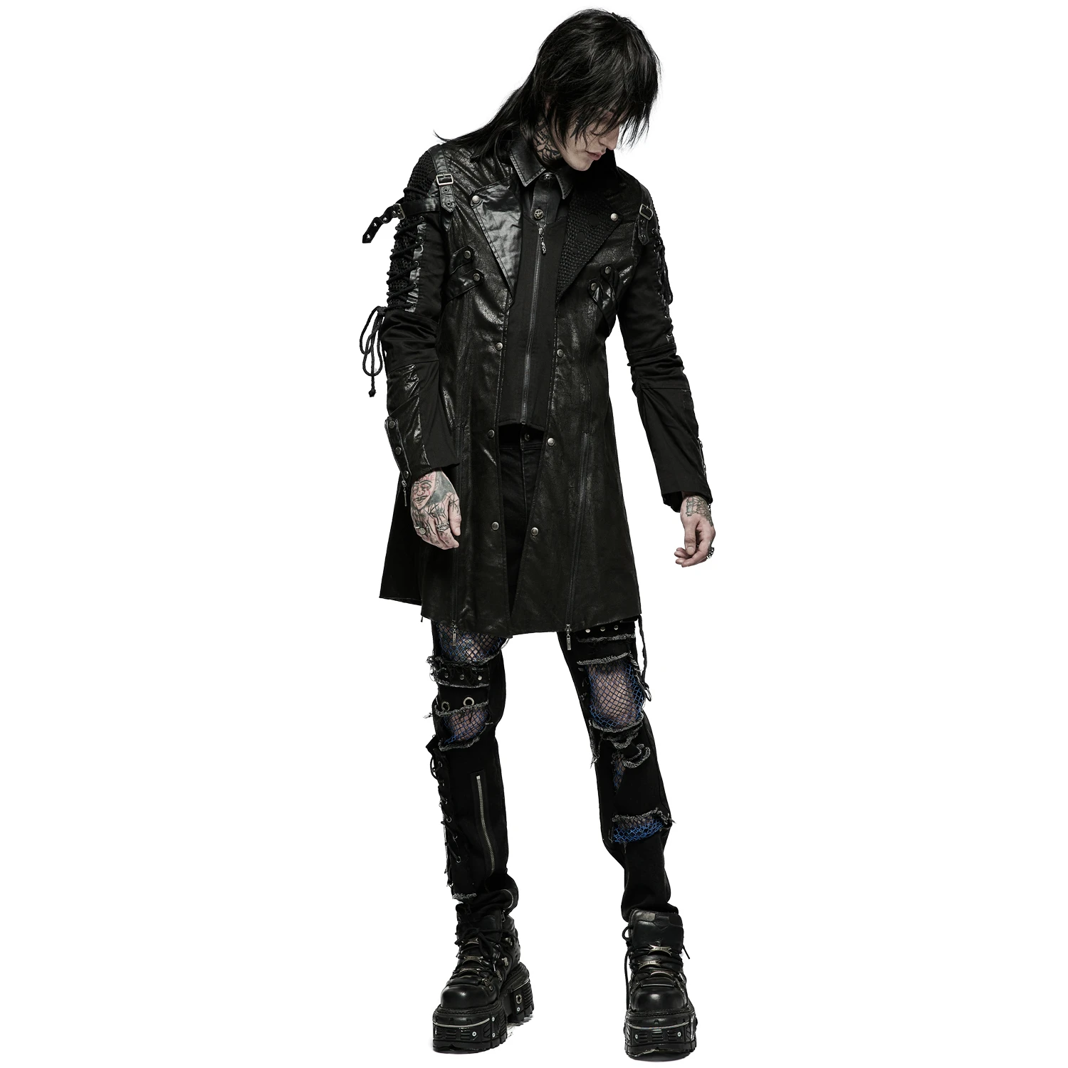 PUNK RAVE Veste Homme 'Poisonblack' Noire 8 PUNK RAVE Veste Homme 'Poisonblack' Noire – Image 6