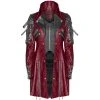 PUNK RAVE Veste Homme 'Poisonblack' Rouge Et Noire 2 PUNK RAVE Veste Homme 'Poisonblack' Rouge Et Noire -ALCHEMY GOTHIC shop veste homme poisonblack rouge et noire