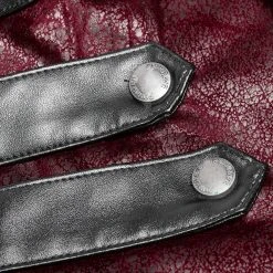 PUNK RAVE Veste Homme 'Poisonblack' Rouge Et Noire -ALCHEMY GOTHIC shop veste homme poisonblack rouge et noire 18
