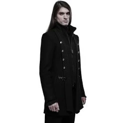 PUNK RAVE Veste 'Lothaire' Noire -ALCHEMY GOTHIC shop veste lothaire noire 3